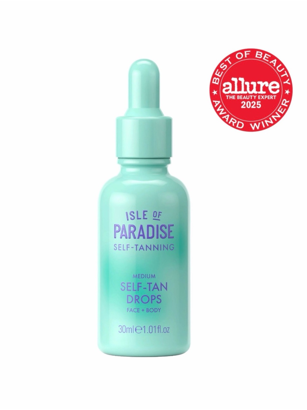 Isle of Paradise / Self-Tan Face Drops / Medium